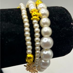 Freshwater Pearl Wire Bracelet